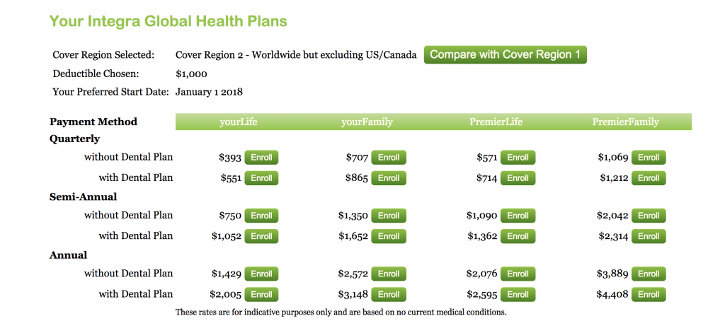 Integra Global International Health Insurance